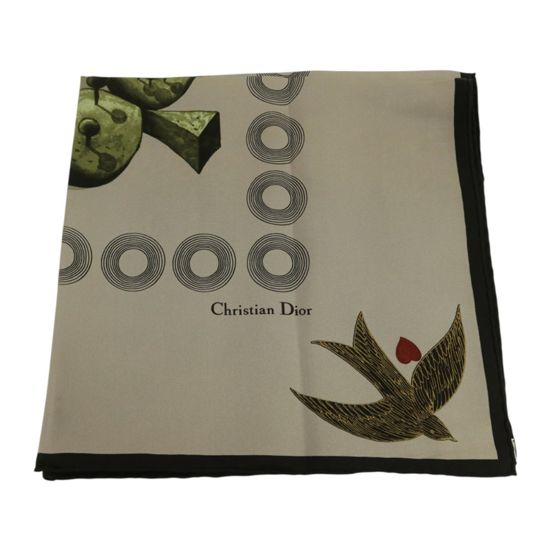 Dior 絲質Scarf 55x55絲巾-1