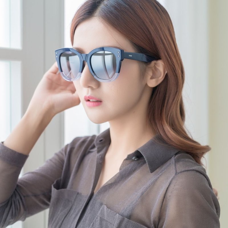 FENDI 太陽眼鏡(黑色)-5