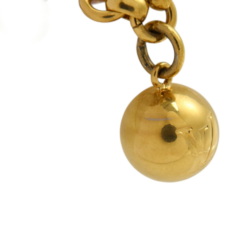 LOUIS VUITTON 金屬/PVC Mini Lin Croisette Charm掛飾-5