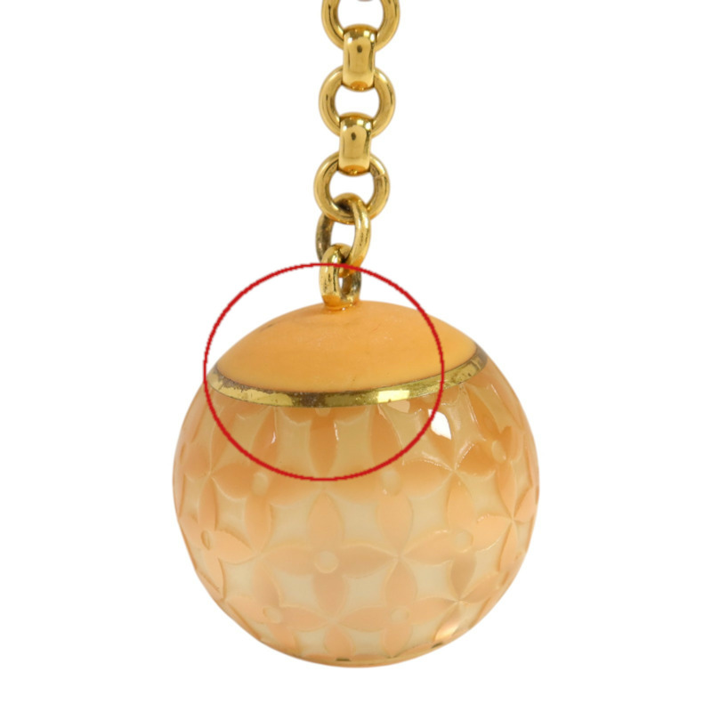 LOUIS VUITTON 金屬/PVC Mini Lin Croisette Charm掛飾-7