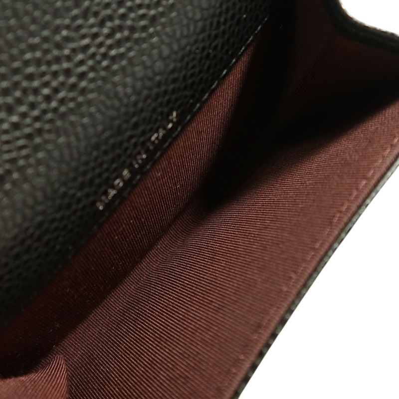 CHANEL 牛皮皮革Classic Card Holder銀扣卡片套-5