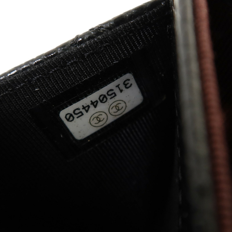 CHANEL 牛皮皮革Classic Card Holder銀扣卡片套-7