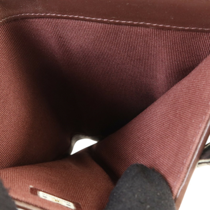 CHANEL 牛皮皮革Classic Medium Flap Wallet金扣錢包-5