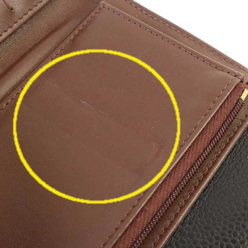 CHANEL 牛皮皮革Classic Medium Flap Wallet金扣錢包-20