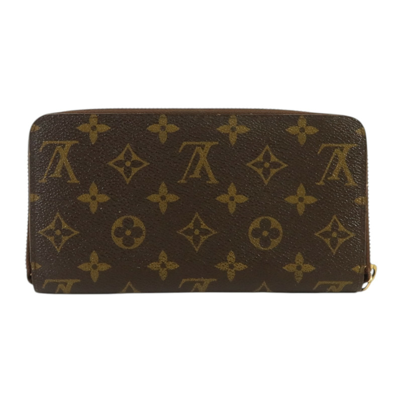 LOUIS VUITTON Monogram Zippy Wallet金扣長錢包-1