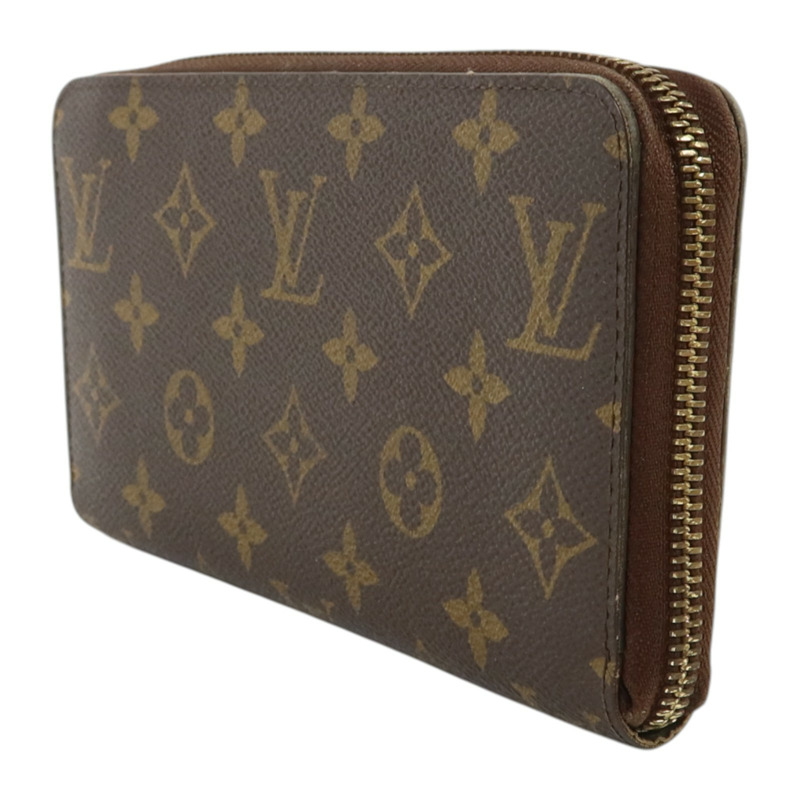 LOUIS VUITTON Monogram Zippy Wallet金扣長錢包-2