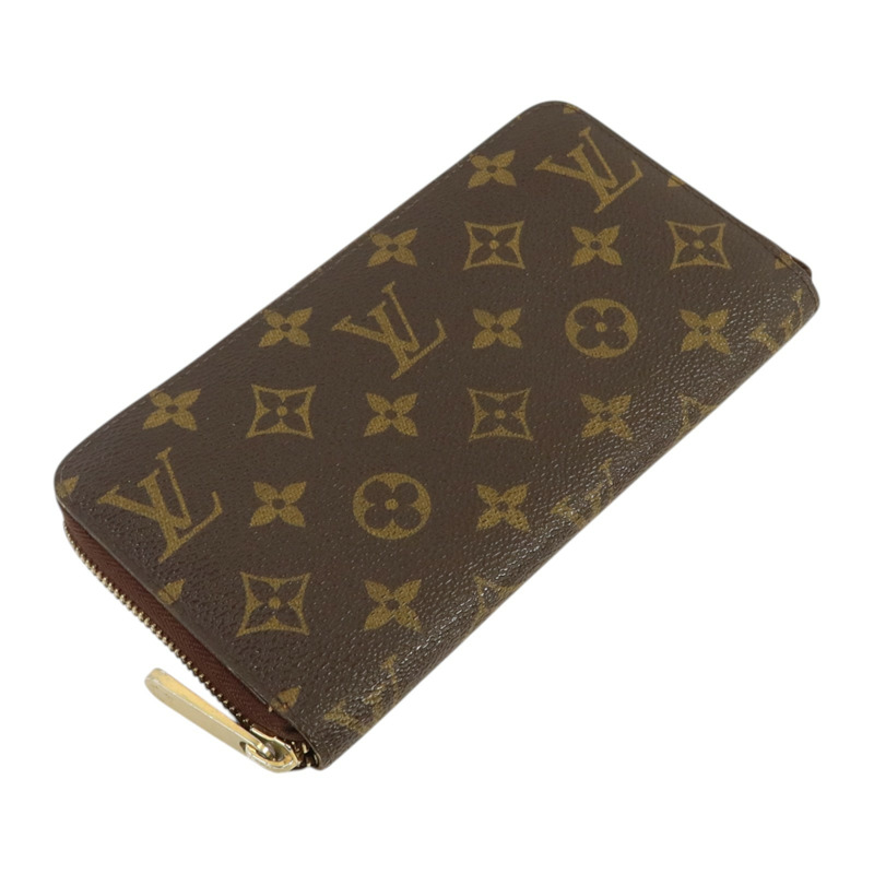 LOUIS VUITTON Monogram Zippy Wallet金扣長錢包-3