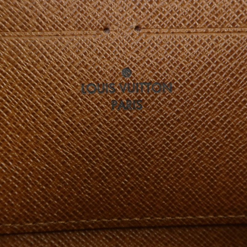 LOUIS VUITTON Monogram Zippy Wallet金扣長錢包-6