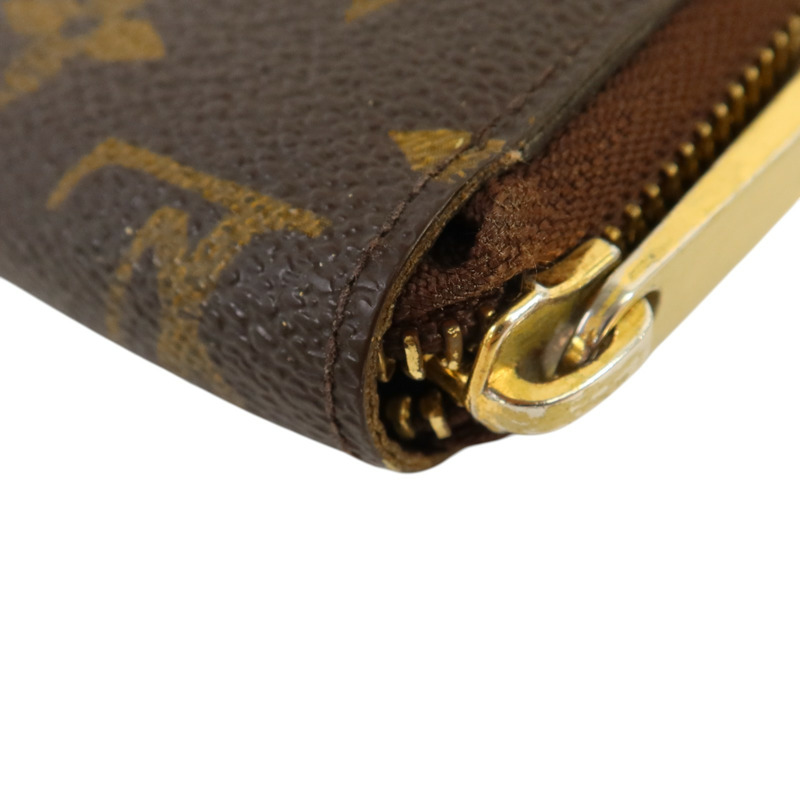 LOUIS VUITTON Monogram Zippy Wallet金扣長錢包-13