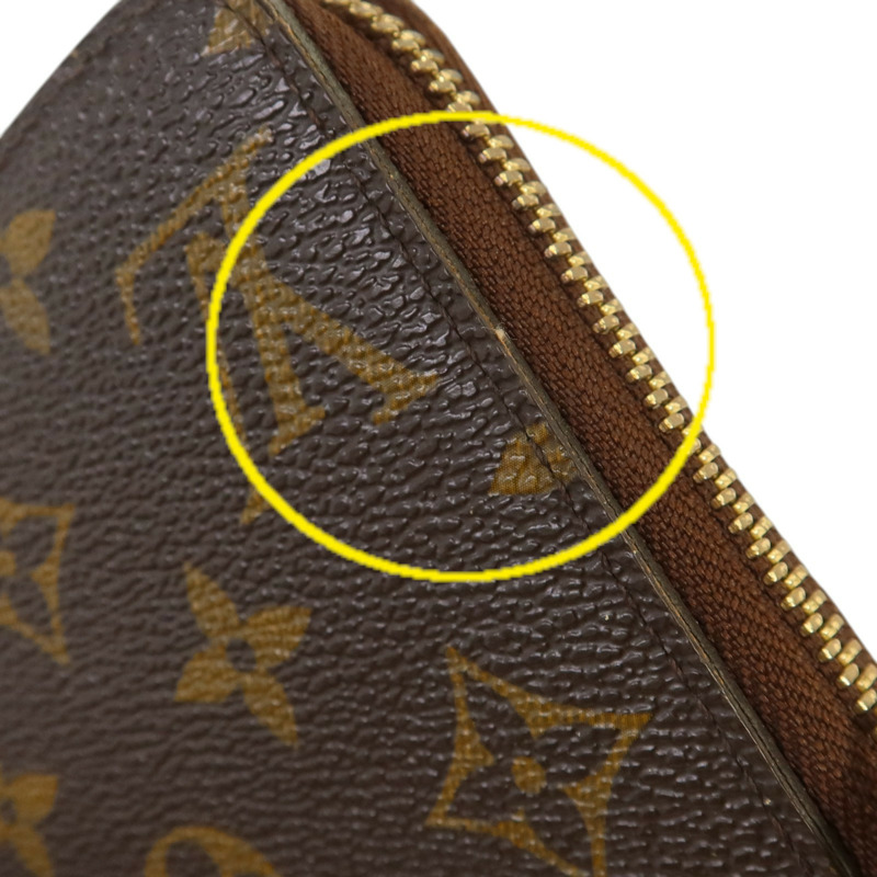 LOUIS VUITTON Monogram Zippy Wallet金扣長錢包-16