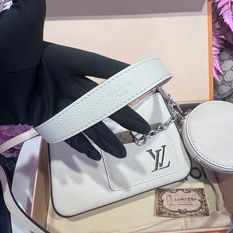 LV epi牛角包/王吉娜古董精品-2