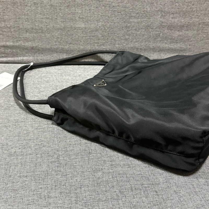 Prada 經典黑色尼龍托特包 Nylon tote bag 單肩包 手提包 28cm-5