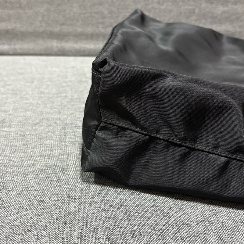 Prada 經典黑色尼龍托特包 Nylon tote bag 單肩包 手提包 28cm-9