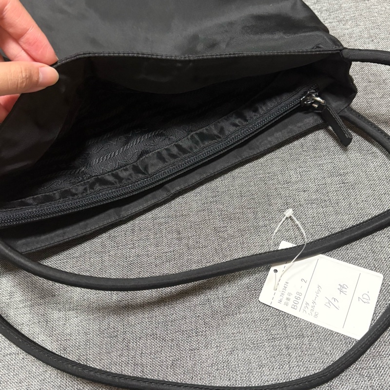 Prada 經典黑色尼龍托特包 Nylon tote bag 單肩包 手提包 28cm-10