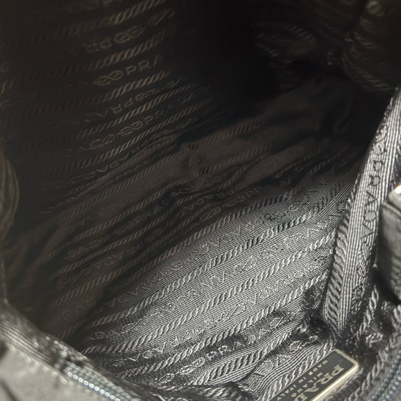 Prada 經典黑色尼龍托特包 Nylon tote bag 單肩包 手提包 28cm-14