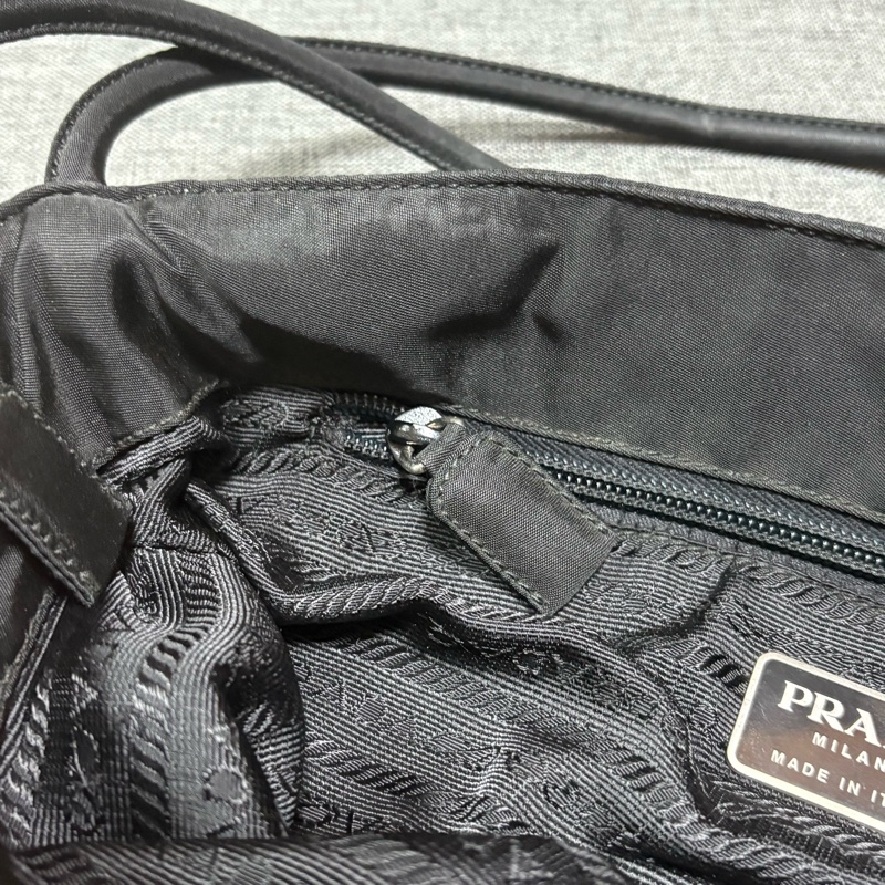 Prada 經典黑色尼龍托特包 Nylon tote bag 單肩包 手提包 28cm-15