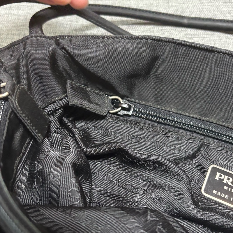 Prada 經典黑色尼龍托特包 Nylon tote bag 單肩包 手提包 28cm-16