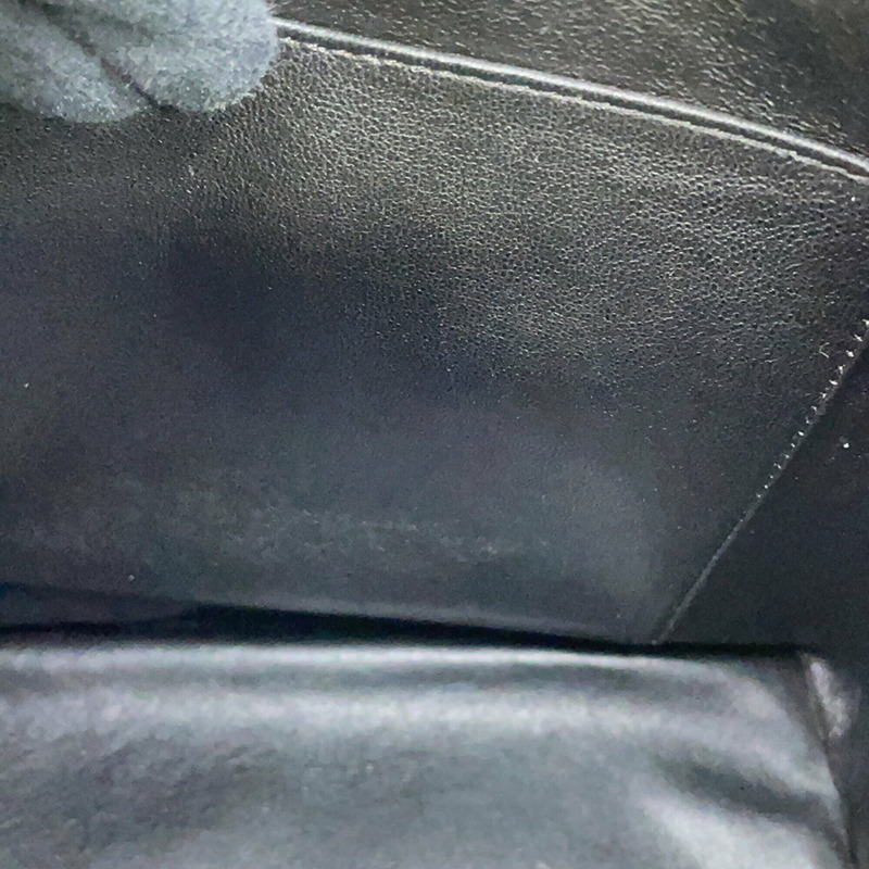 香奈兒 Coco Mark 絎縫復刻版手提包,魚子醬紋皮革,A01804,黑色,手提包,女士,香奈兒-9