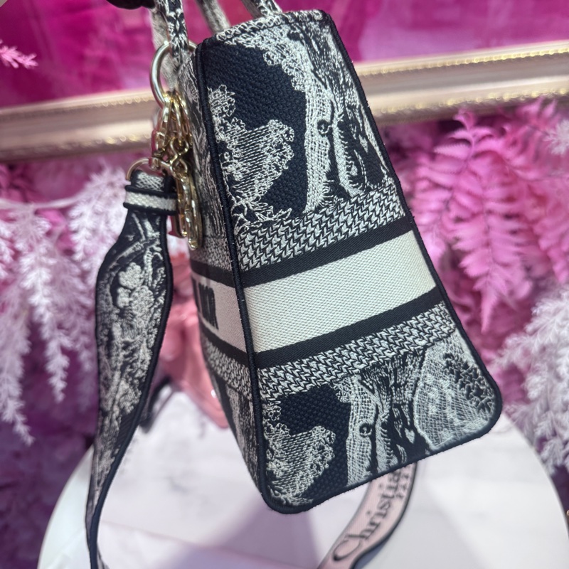 Dior 刺繡黛妃包5格/王吉娜古董精品-5
