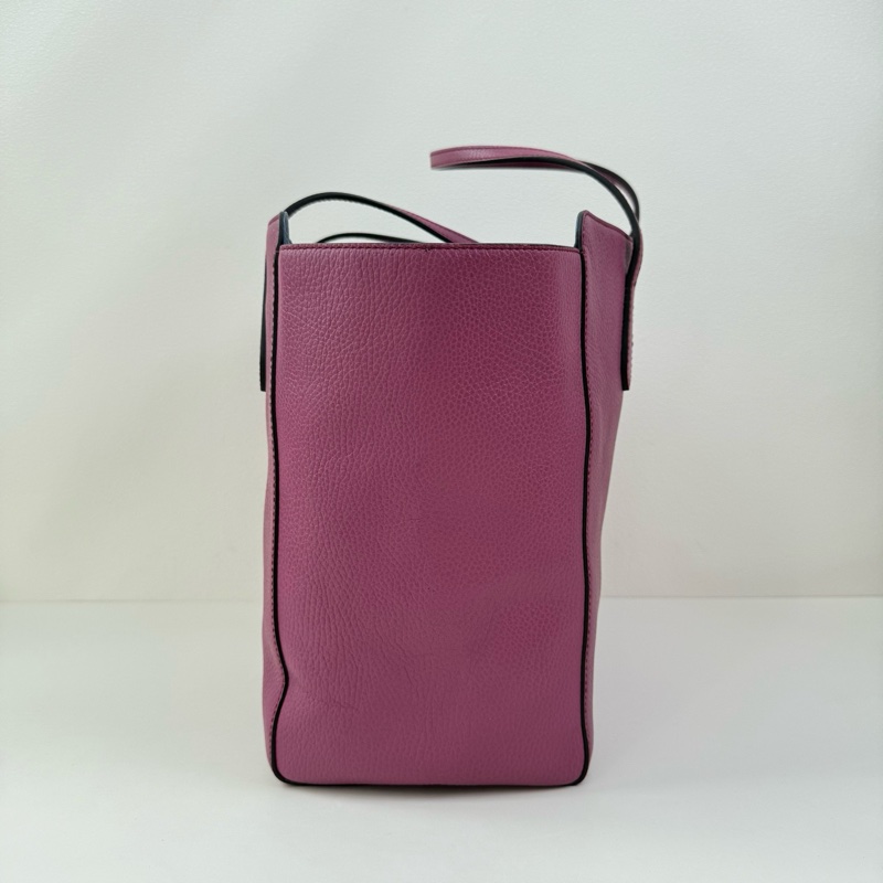 Gucci/古馳 Swing 牛皮 紫色單肩包-3