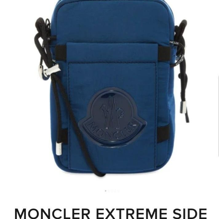 💎Han's house精品服飾💎 moncler 尼龍 小 側背包 背帶可拆換 現貨 原價15500-2