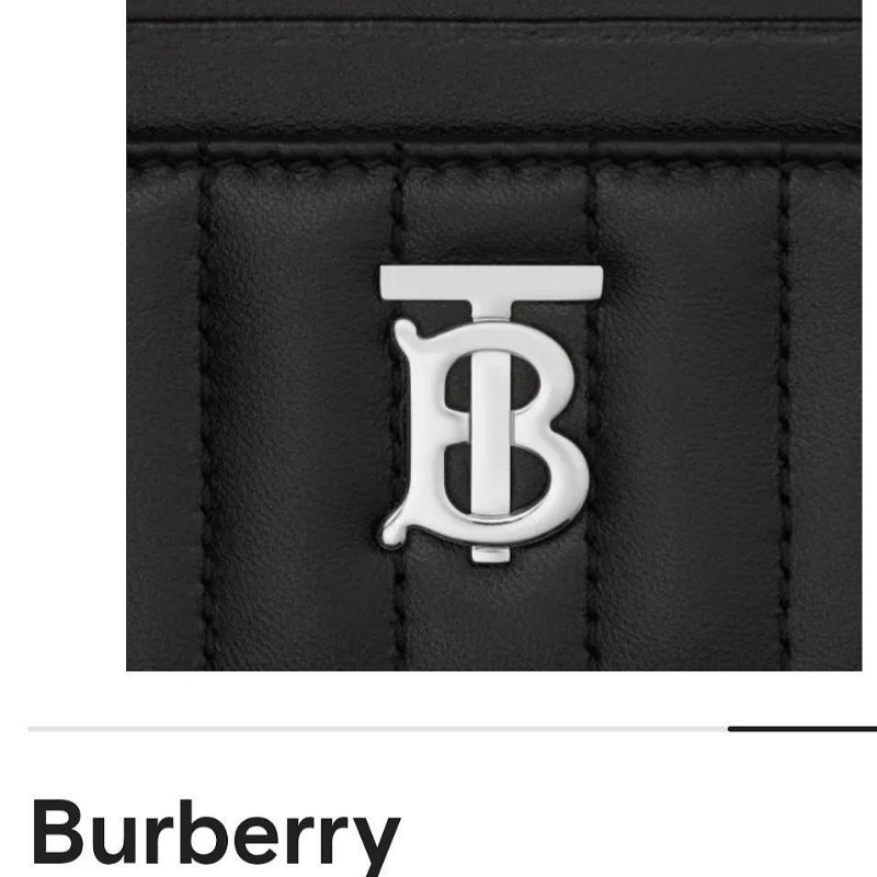 💎Han's house精品服飾💎Burberry Lola 羔羊皮 卡 包 10X7.5CM 義大利製 現貨 原價9300-4