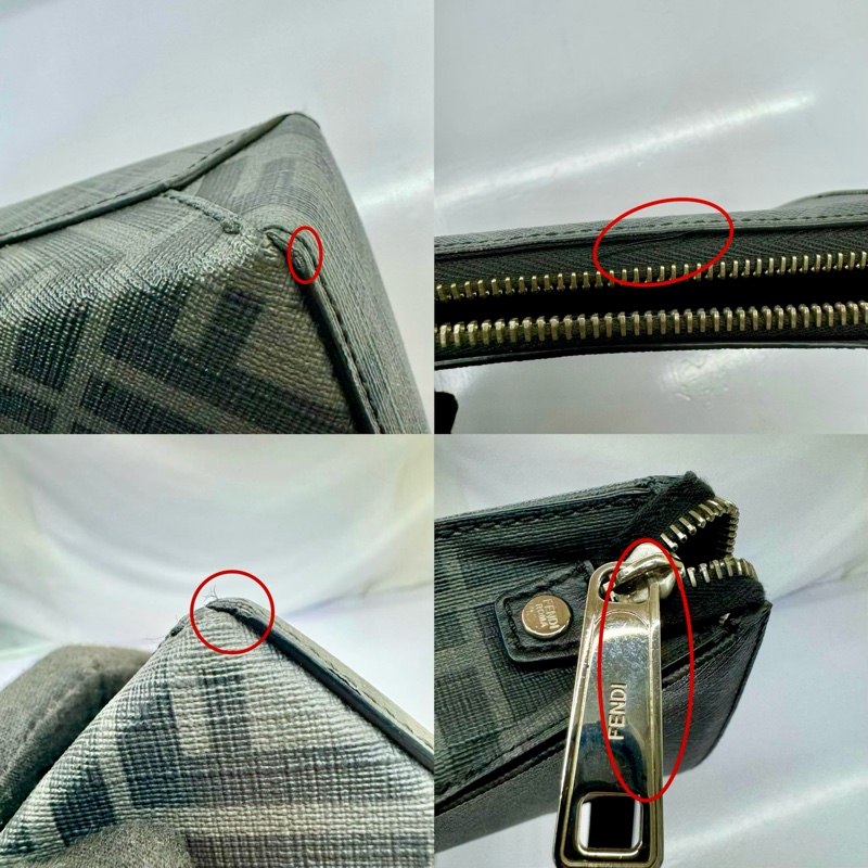 芬迪 FENDI  ZUCCA 老花手拿包 7VA564-8