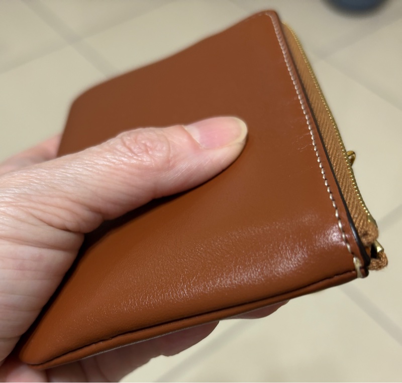 CELINE 經典CUIR TRIOMPHE系列光滑小牛皮拉鍊萬用鑰匙/零錢包-6