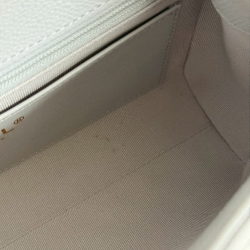 99新🆕 全配有購證🙌🏻 Chanel 香奈兒 25P 雙C鏈條包 灰色金釦-14