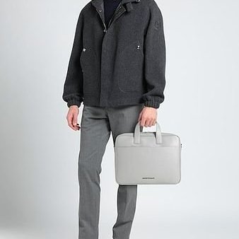 💎Han's house精品服飾💎EMPORIO ARMANI 亞曼尼 EA 真皮 手提包 公事包-7