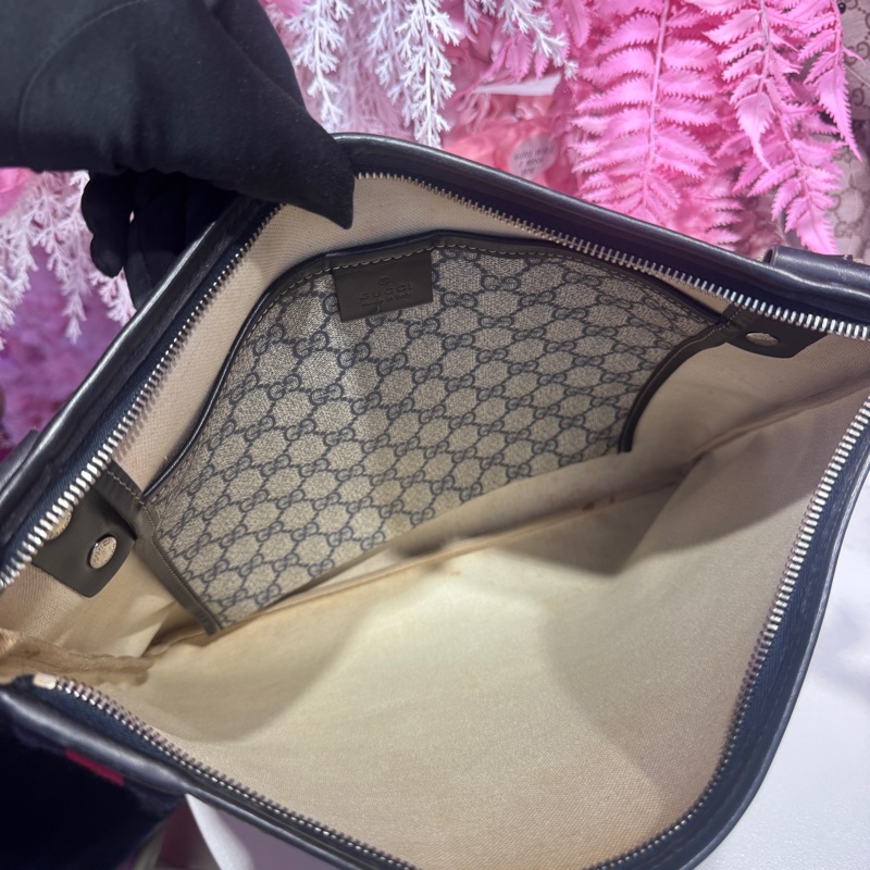 Gucci 信封斜背包/王吉娜古董精品-7