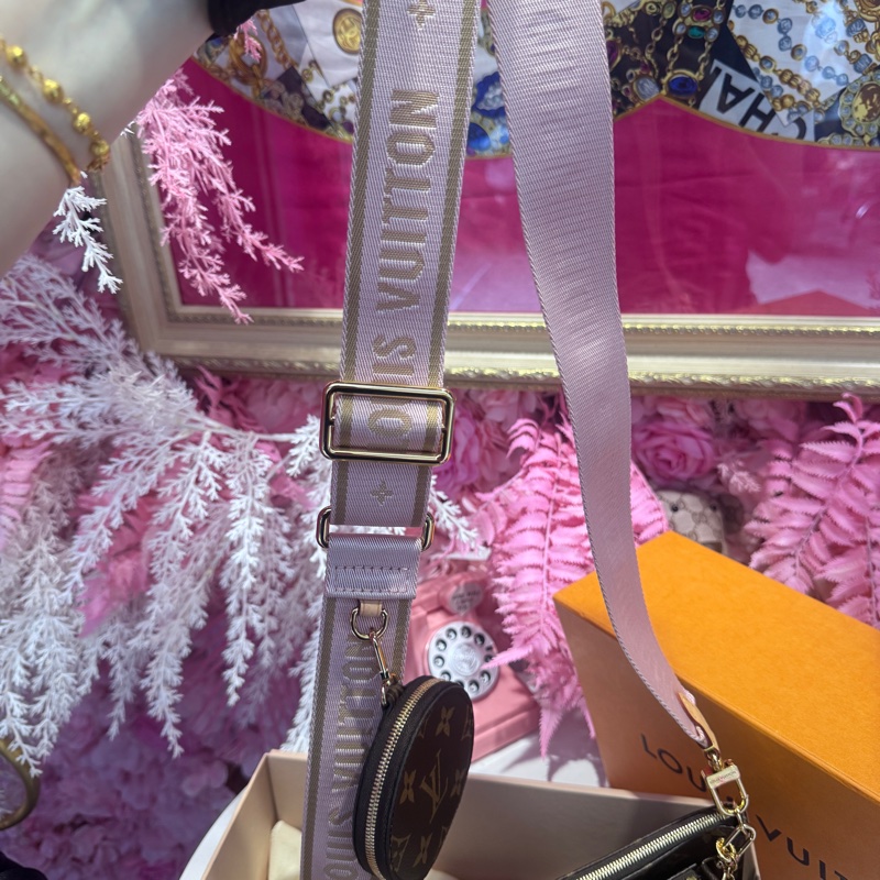 LV 三合一 老花晶片款/王吉娜古董精品-7