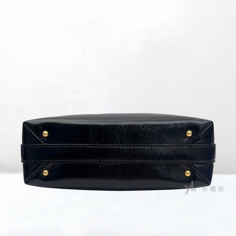 Y2000-Chanel 黑金油蠟羊皮金扣醫生包AS4959-4