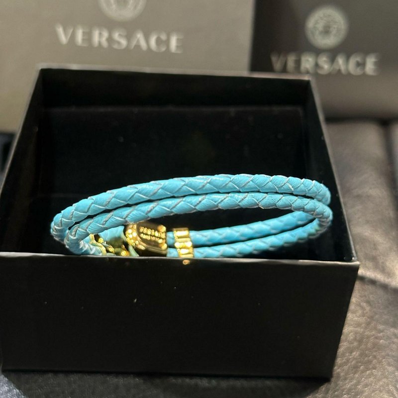 💎Han's house精品服飾💎 VERSACE 凡賽斯 女王頭 手環 手鏈 意大利製 現貨 原價10500-3