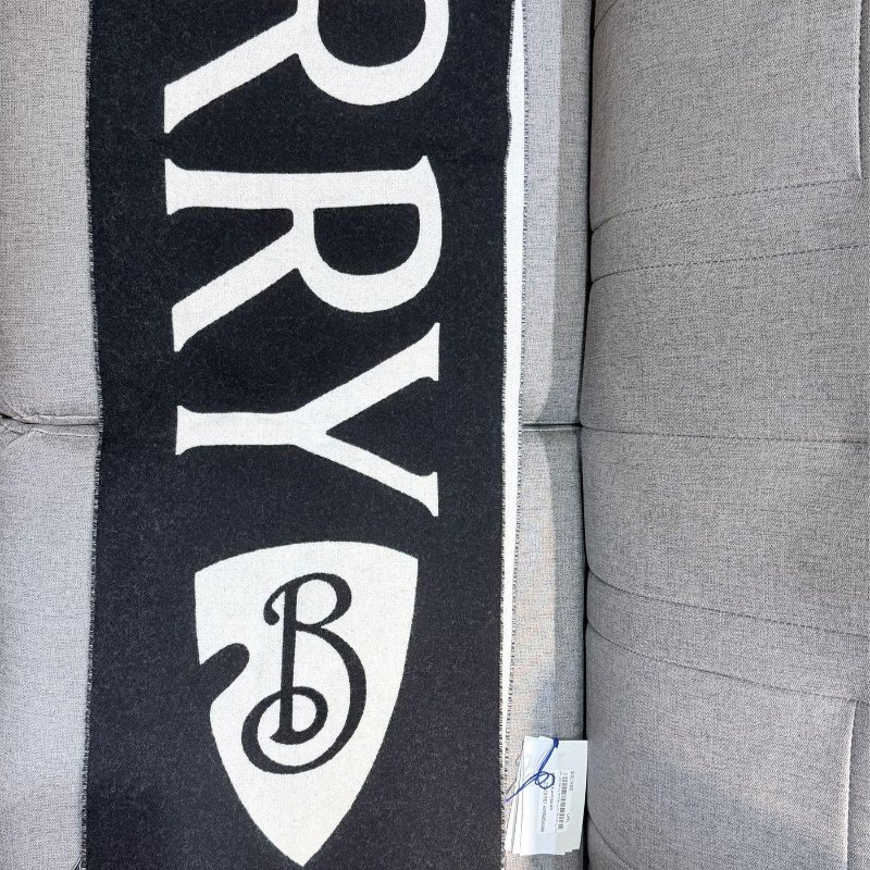 💎Han's house精品服飾💎Burberry 圍巾 格紋 羊毛 中性 168X33-0