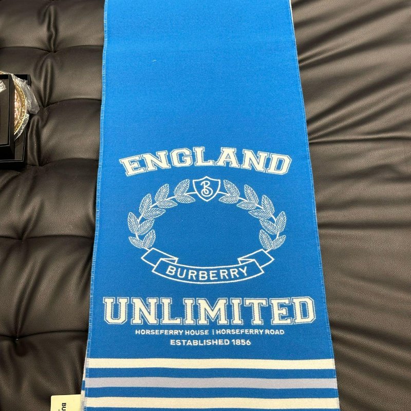 💎Han's house精品服飾💎Burberry 圍巾 格紋 羊毛 中性 188X33CM-2