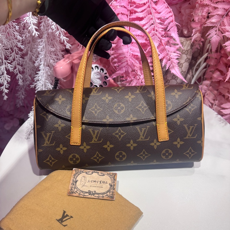 Lv 中古手提法棍包/王吉娜古董精品-0