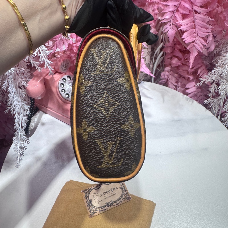 Lv 中古手提法棍包/王吉娜古董精品-4