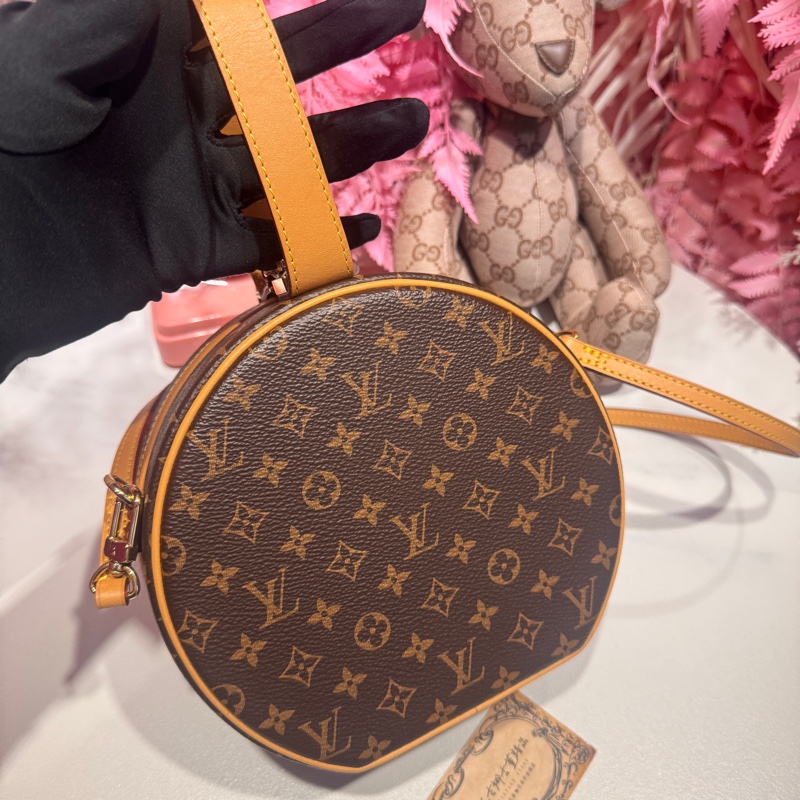LV 圓餅包/硬盒款/王吉娜古董精品-5