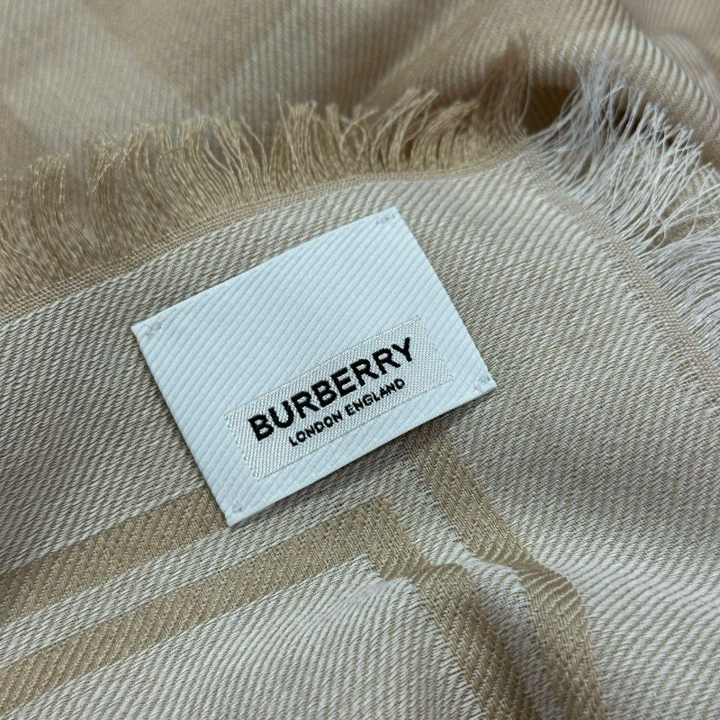 💎Han's house精品服飾💎Burberry 圍巾 格紋 羊毛 混紡 雙面 義大利製 中性-2