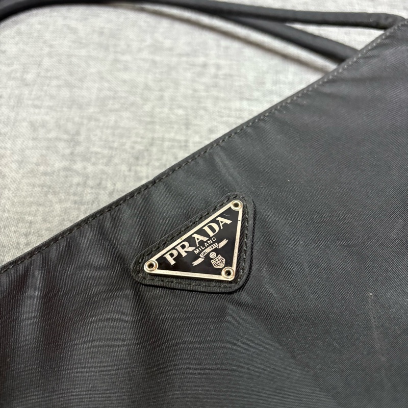 Prada 經典黑色尼龍托特包 Nylon tote bag 單肩包 手提包 28cm-5