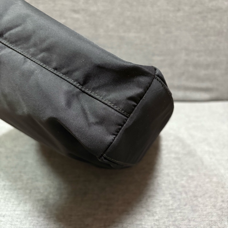 Prada 經典黑色尼龍托特包 Nylon tote bag 單肩包 手提包 28cm-8