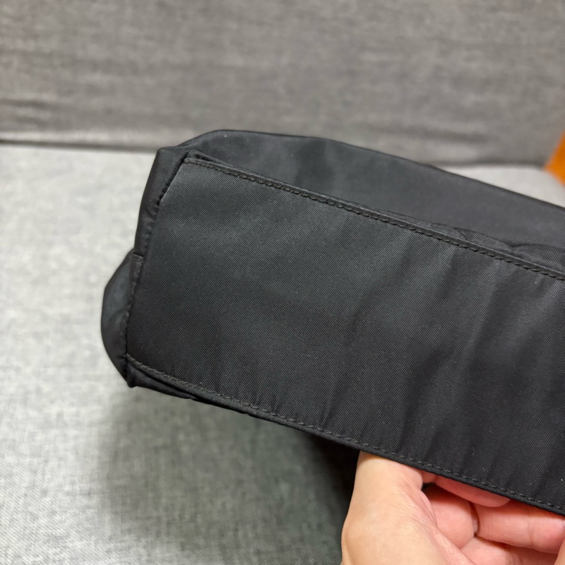 Prada 經典黑色尼龍托特包 Nylon tote bag 單肩包 手提包 28cm-11