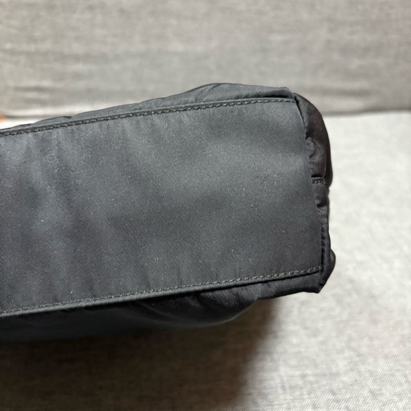 Prada 經典黑色尼龍托特包 Nylon tote bag 單肩包 手提包 28cm-12