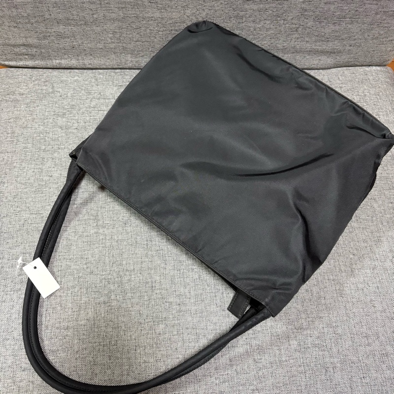 Prada 經典黑色尼龍托特包 Nylon tote bag 單肩包 手提包 28cm-13