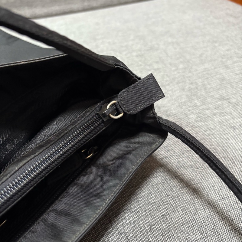 Prada 經典黑色尼龍托特包 Nylon tote bag 單肩包 手提包 28cm-16
