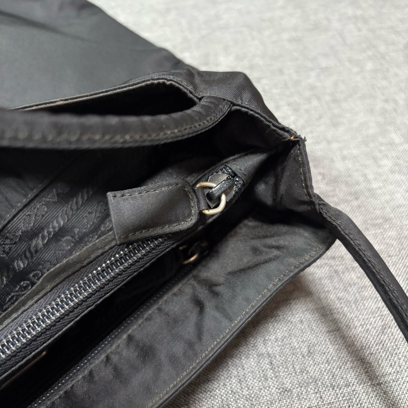 Prada 經典黑色尼龍托特包 Nylon tote bag 單肩包 手提包 28cm-17