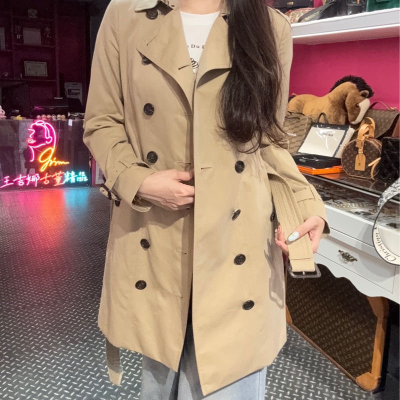 Burberry 風衣外套/王吉娜古董精品-1