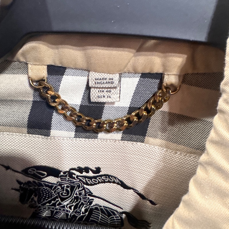 Burberry 風衣外套/王吉娜古董精品-2