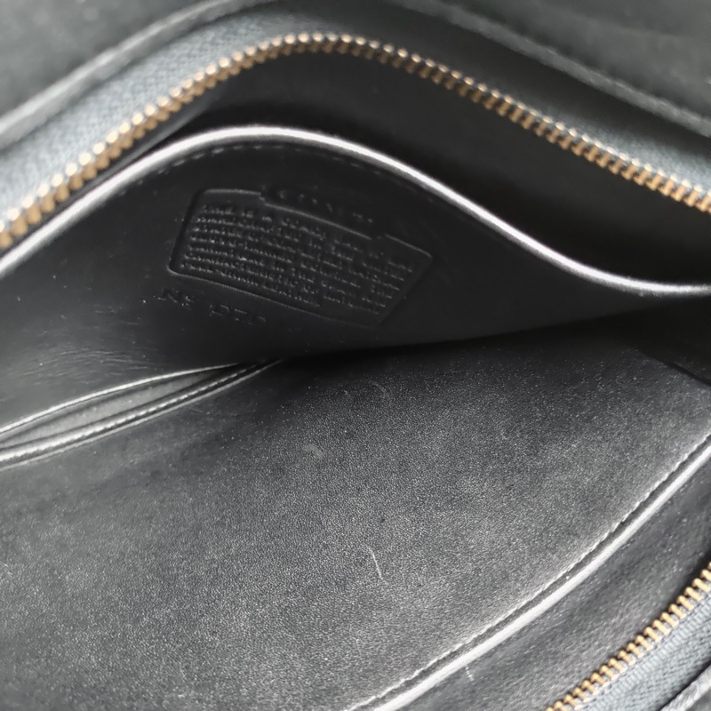 美製老品 #COACH 黑色托特包 手提包/ 美式 / 古典 / 老包 / 老靈魂 / VTG-9